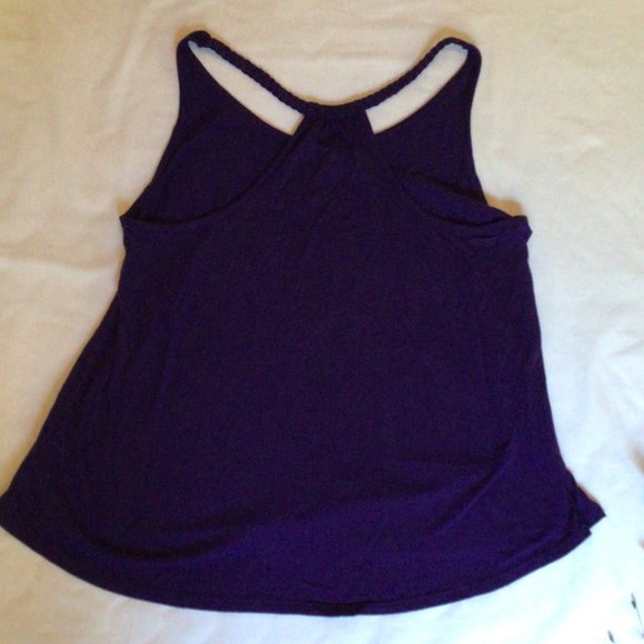 Arizona Jean Co Purple Tank Top "Out Till The Sun Comes Up" NWOT - Picture 2 of 7